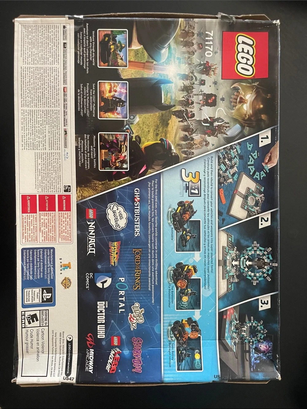 NWOT Lego PS3 Dimensions Starter Pack 71170